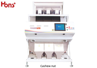 CCD Camera Cashew Nut Color Sorter 189 Channels 3 Chutes
